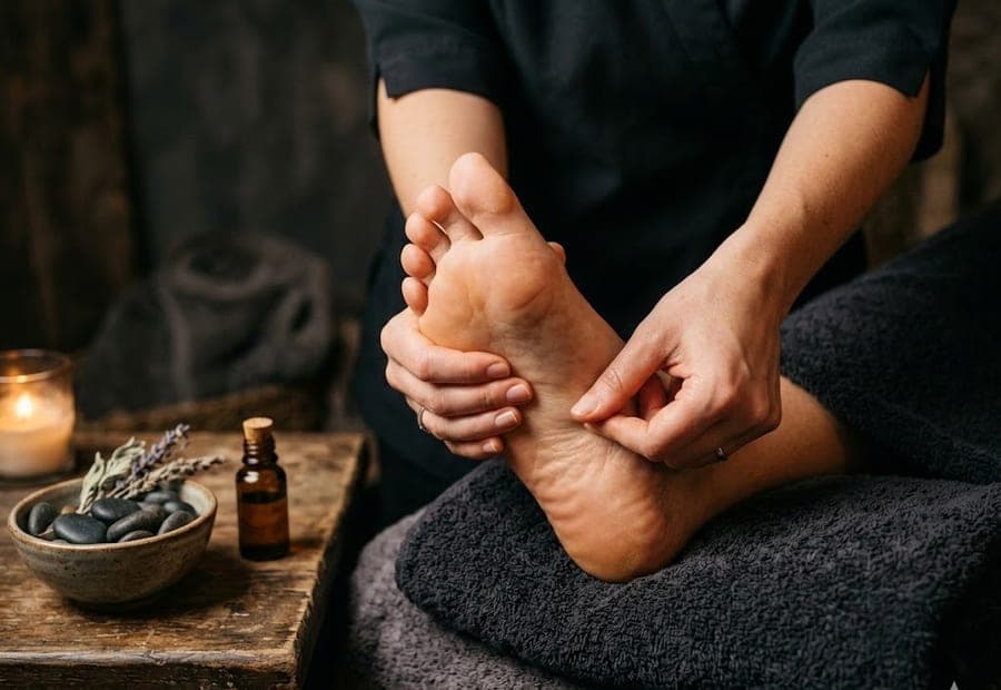 Fußreflexzonenmassage